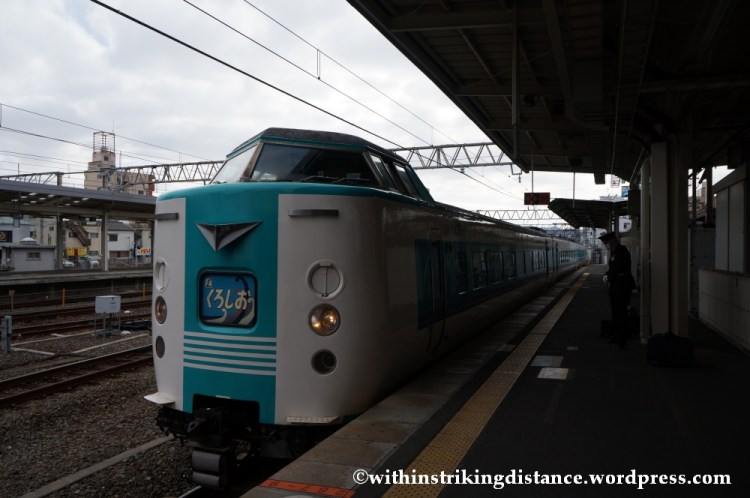 11Feb14 JR West 381 series Kuroshio 001