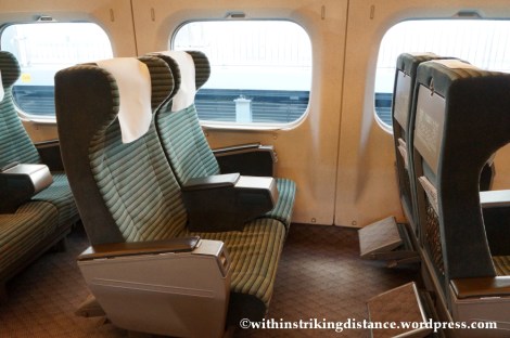 13Feb14 700 Series Shinkansen Green Car Japan 002