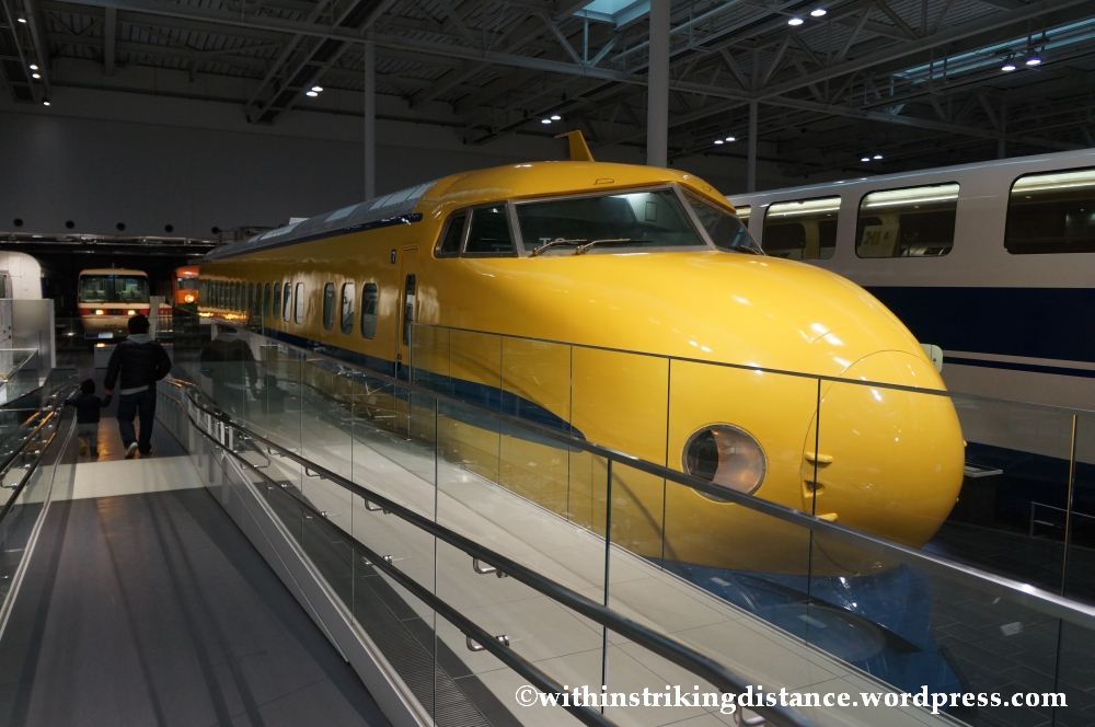 14Feb14 0 Series Shinkansen Class 922 Doctor Yellow Train SCMaglev and Railway Park Nagoya Japan 008