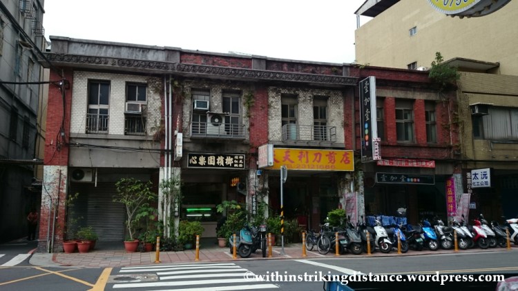 07Nov14 024 Old Brick Buildings Changsha Street Taipei Taiwan