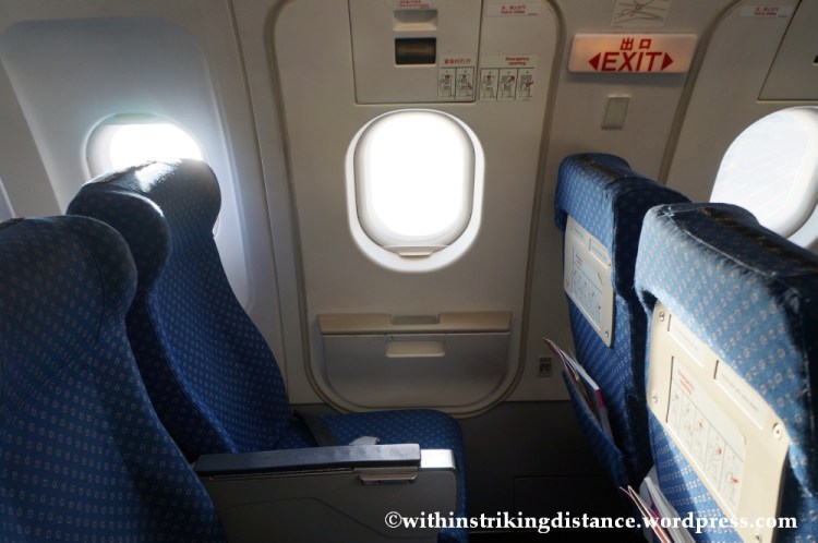 10Dec14 007 A320-200 Seats Exit Row Economy Class Air Asia Zest Z2 884 Manila Seoul Incheon