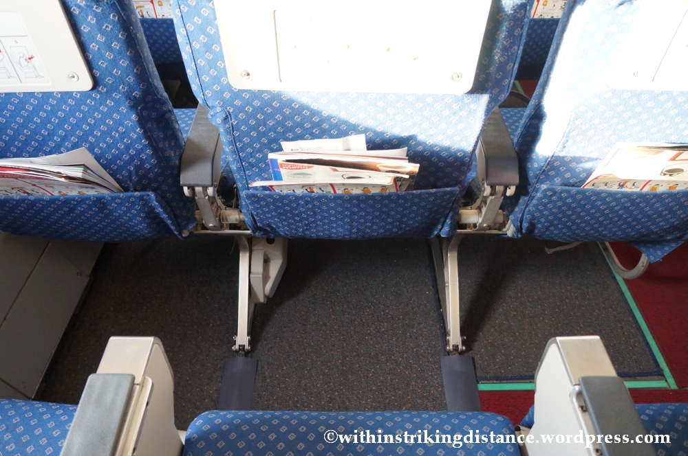 10Dec14 008 A320-200 Seats  Exit Row Legroom Economy Class Air Asia Zest Z2 884 Manila Seoul Incheon
