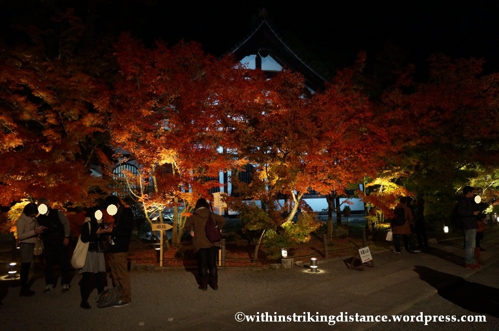 20Nov14 002 Autumn Leaves Eikando Zenrinji Kyoto Kansai Japan