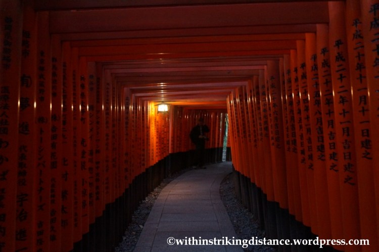 22Nov14 003 Fushimi Inari Taisha Torii Kyoto Kansai Japan