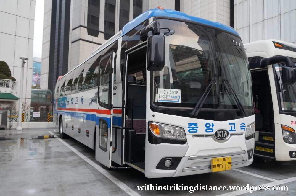 11Dec14 001 DMZ Tour Bus Seoul South Korea