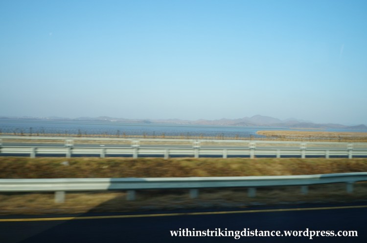 11Dec14 003 View of North Korea from the DMZ Tour Bus Seoul South Korea