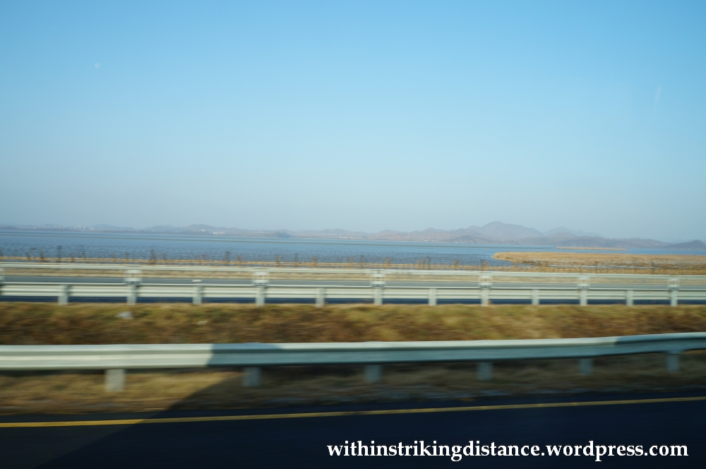 11Dec14 003 View of North Korea from the DMZ Tour Bus Seoul South Korea