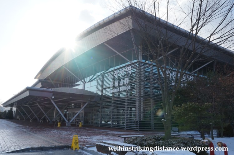 11Dec14 009 Dorasan Station DMZ Tour Seoul South Korea