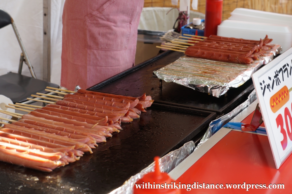 24Nov14 006 Frankfurters Food Stalls Nara Japan