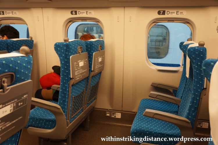 25Nov14 003 N700 Series Shinkansen Train Ordinary Car Japan