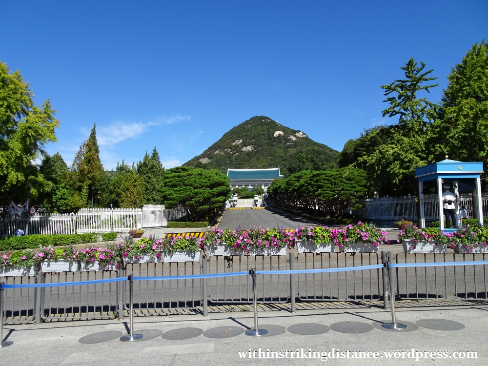 29Sep15 007 South Korea Seoul Cheongwadae Blue House