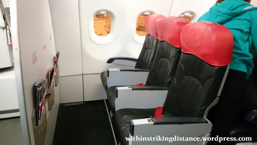 09Feb16 007 AirAsia Flight Z2 85 ICN MNL A320-200 Seat