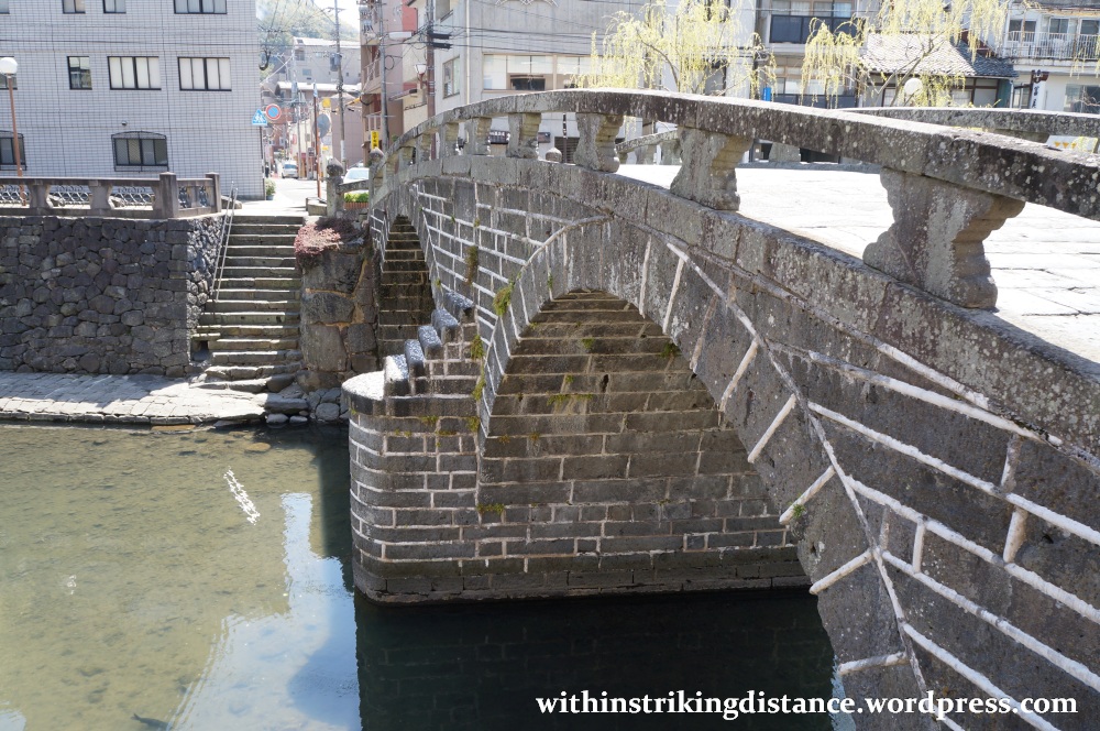 26Mar15 003 Japan Kyushu Nagasaki Nakashima River Meganebashi Spectacles Bridge