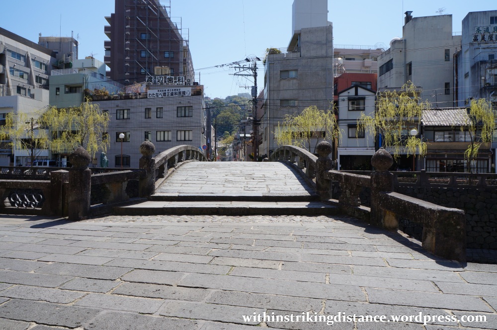 26Mar15 004 Japan Kyushu Nagasaki Nakashima River Meganebashi Spectacles Bridge