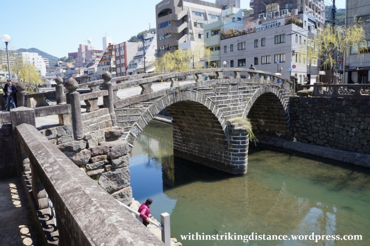 26Mar15 005 Japan Kyushu Nagasaki Nakashima River Meganebashi Spectacles Bridge