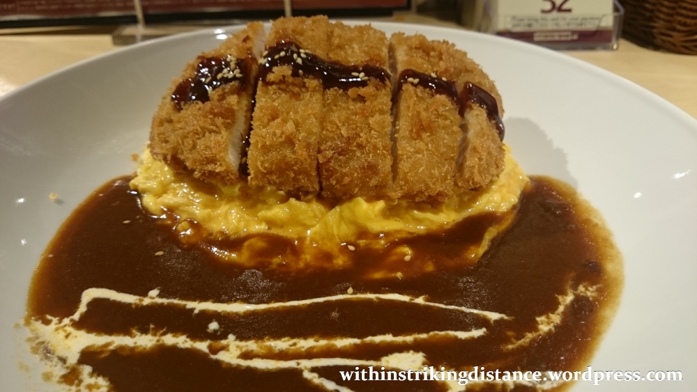 04Jun16 001 Japan Honshu Nagoya Station Yebisu Bar Misokatsu Omurice Lunch