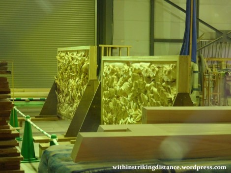 06Jun16 030 Japan Honshu Nagoya Castle Honmaru Palace Workshop Jorakuden Screen