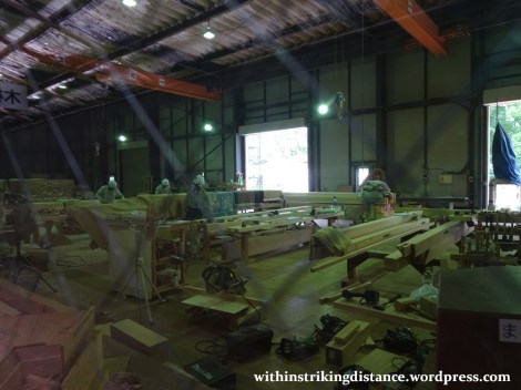 06Jun16 032 Japan Honshu Nagoya Castle Honmaru Palace Workshop