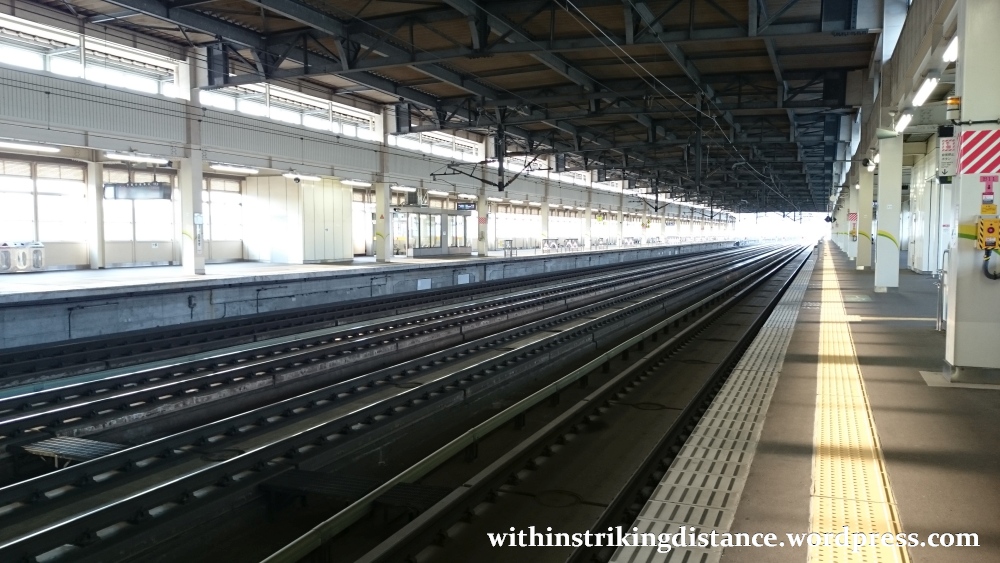 03Jul15 001 Ichinoseki Station JR East Tohoku Shinkansen Platform 12