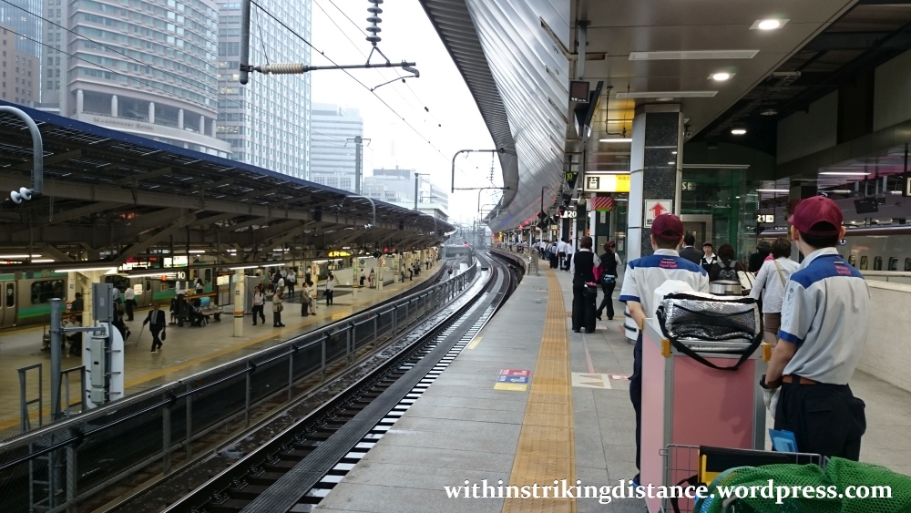 03Jul15 001 Tokyo Station JR East Shinkansen Platform 20